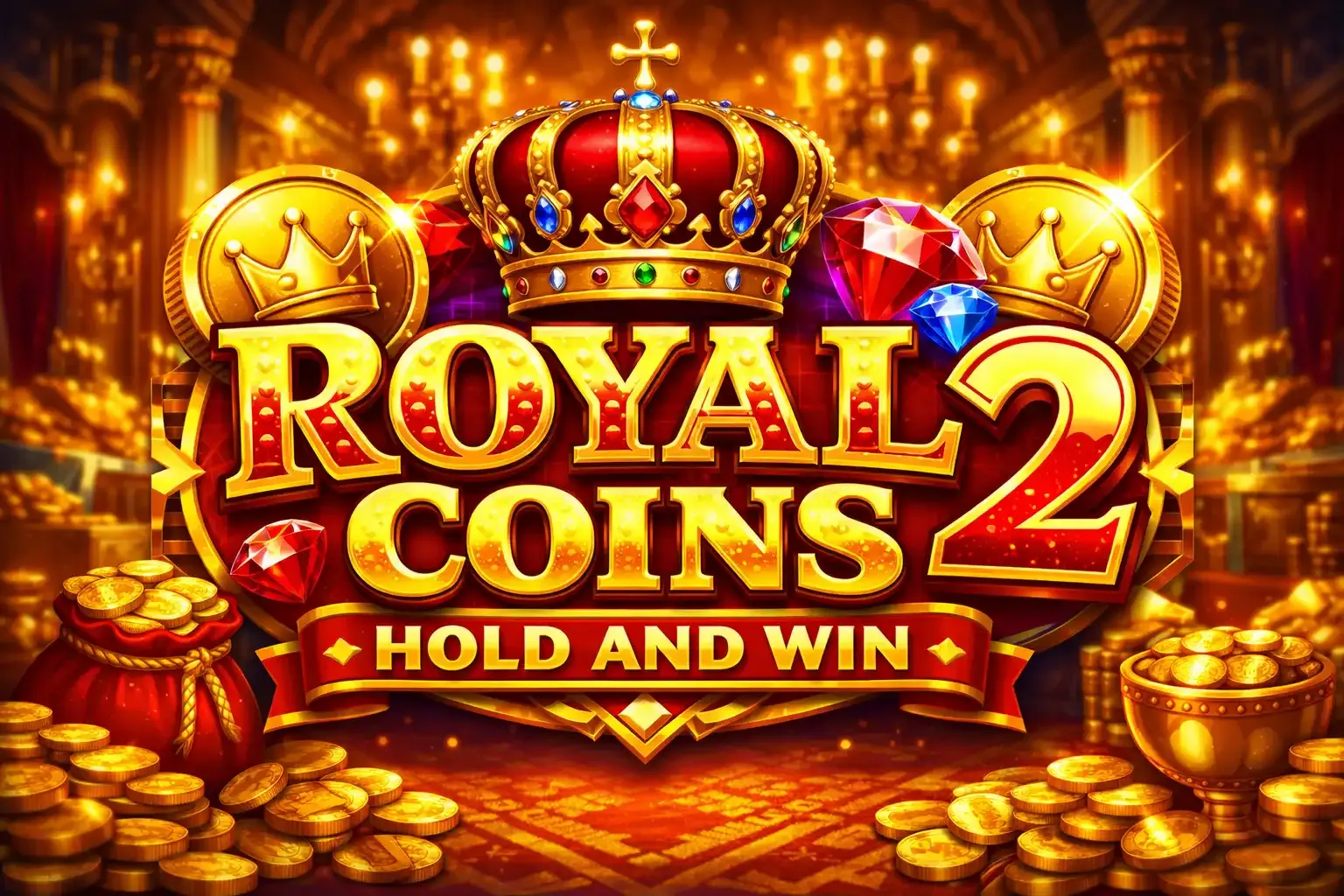 150% дейін $250 Royal Coins 2